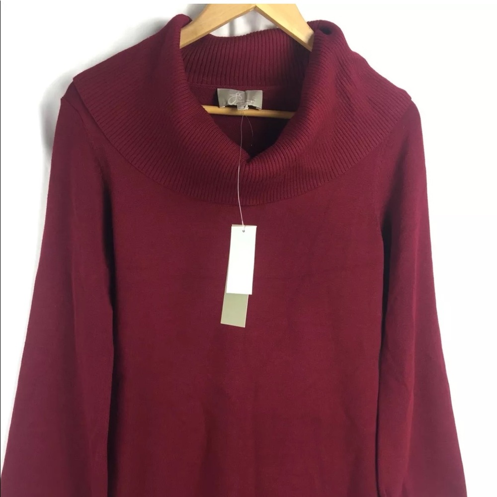 JOAN VASS WOMEN SWEATER / BLOUSE SIZE MEDIUM